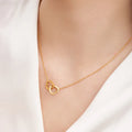 Two Heart Pendant Necklace
