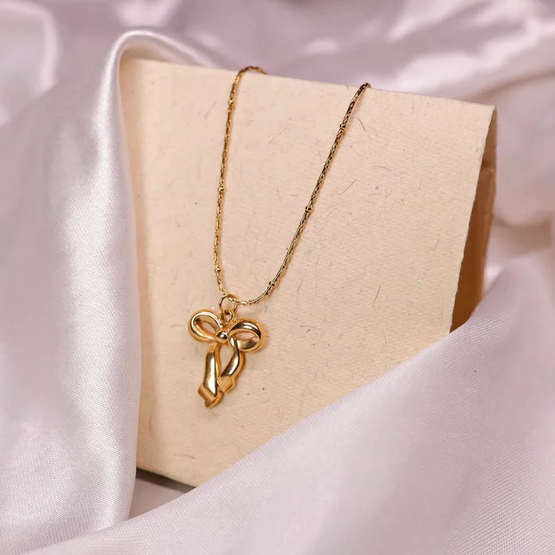 Infinity Bow Pendant