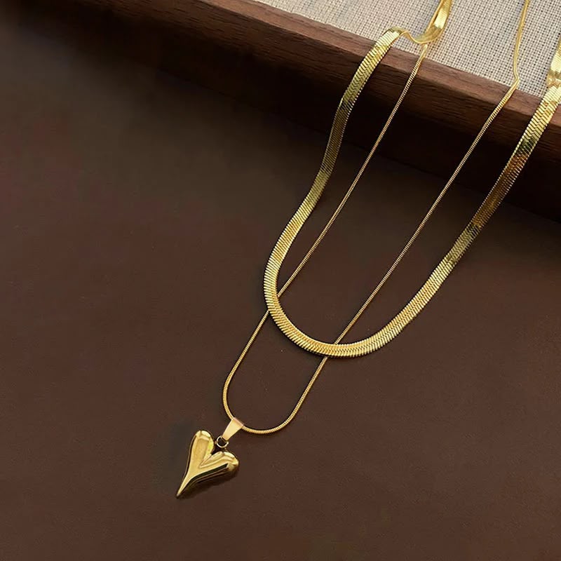 Heart Layered Necklace