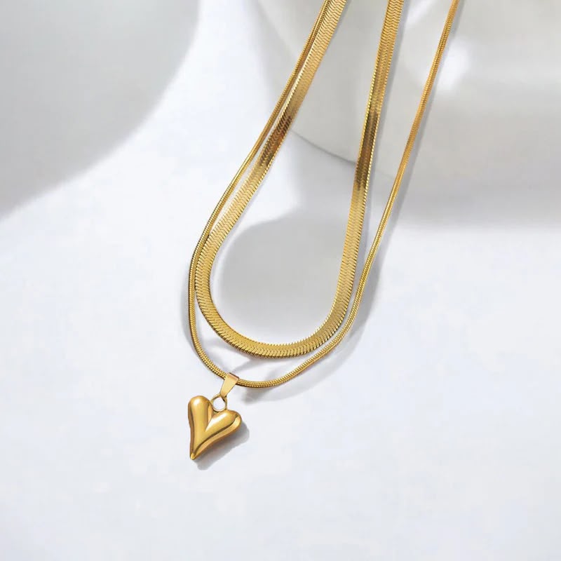 Heart Layered Necklace