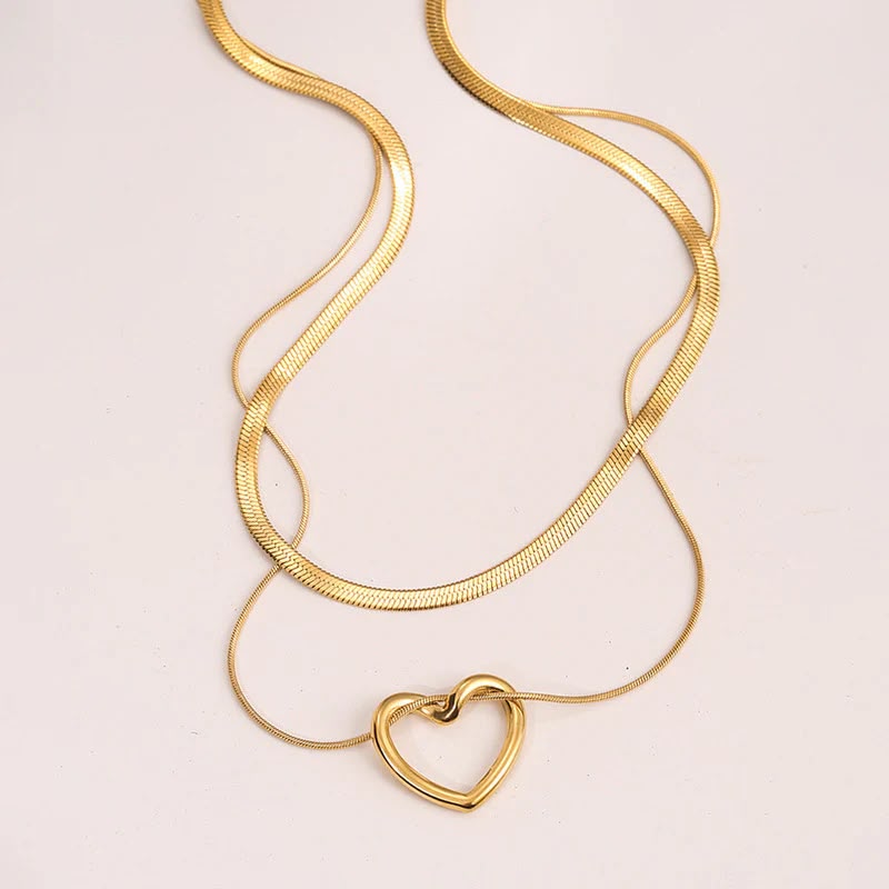 Heart Layered Necklace