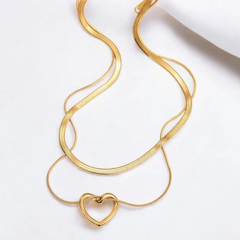 Heart Layered Necklace