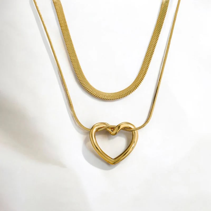 Heart Layered Necklace